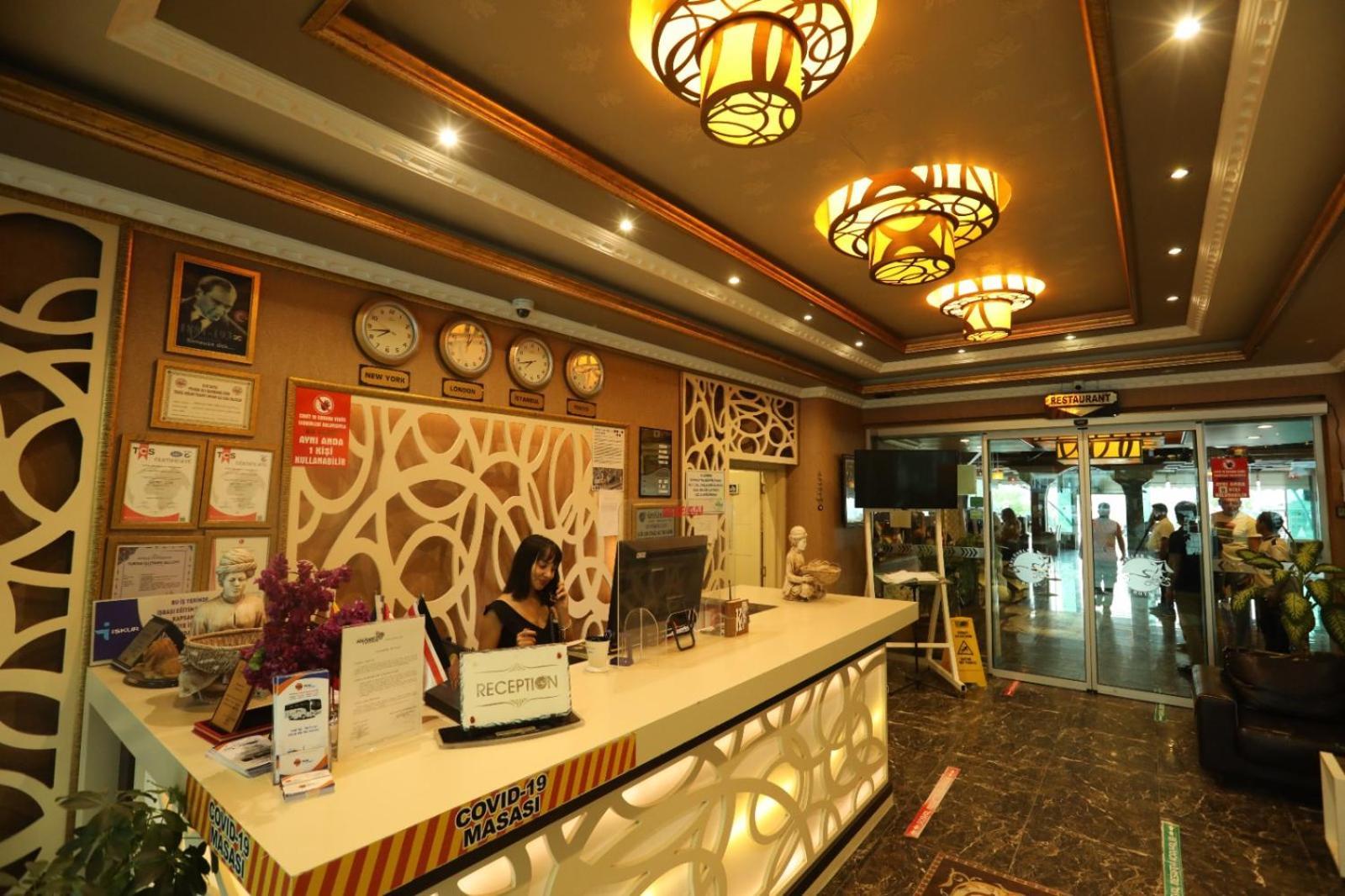 Unluselek Hotel Anamur Exterior foto